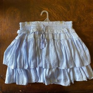 Light blue Day + Moon skort